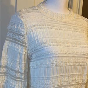 Lace shirt from Anthologie